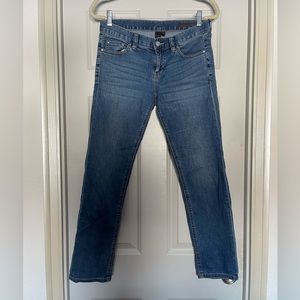 Club Monaco Mid Rise Straight Leg Jeans